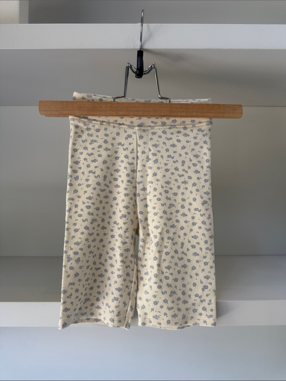 Zara Kids Cream Floral Shorts